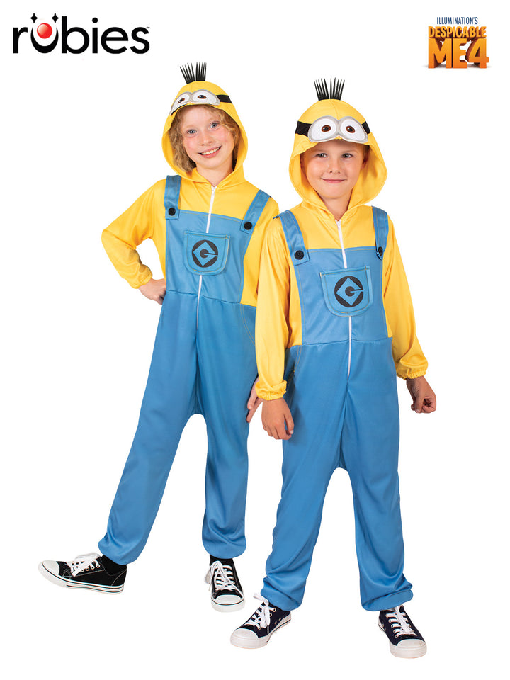 MINION DESPICABLE ME 4 JUMPSUIT, CHILD - Little Shop of Horrors Costumery & Pop-Culture Emporium - 16 Bennetts Rd Mornington Melbourne - Melbourne's Most Iconic Costume Shop