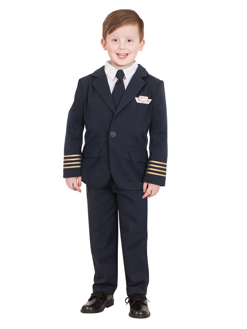 QANTAS CAPTAIN’S UNIFORM, CHILD - Little Shop of Horrors Costumery & Pop-Culture Emporium - 16 Bennetts Rd Mornington Melbourne - Melbourne's Most Iconic Costume Shop