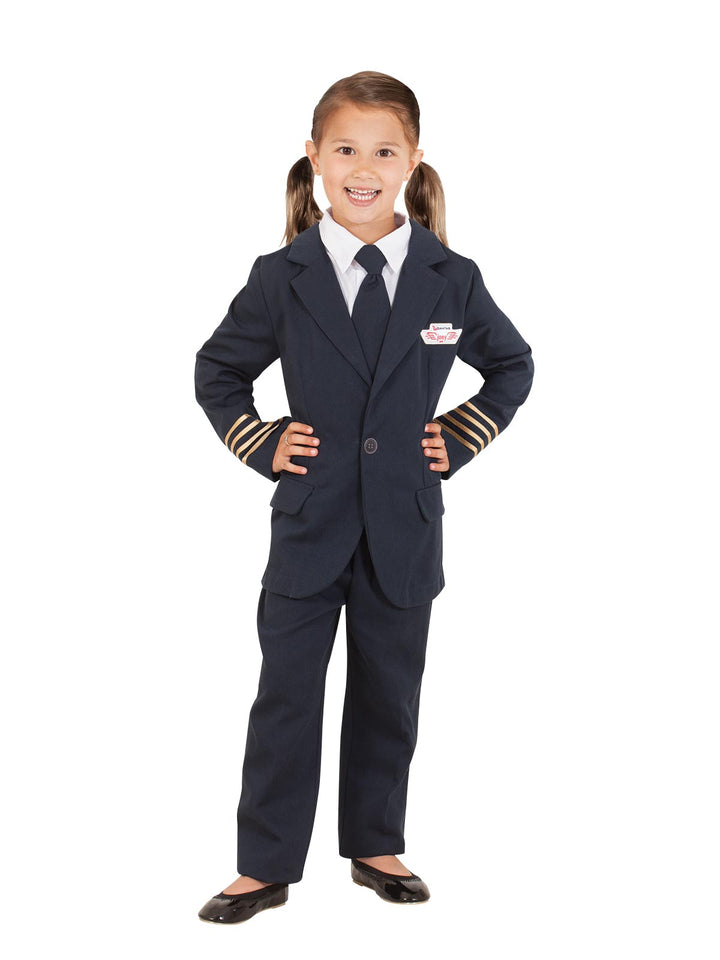 QANTAS CAPTAIN’S UNIFORM, CHILD - Little Shop of Horrors Costumery & Pop-Culture Emporium - 16 Bennetts Rd Mornington Melbourne - Melbourne's Most Iconic Costume Shop