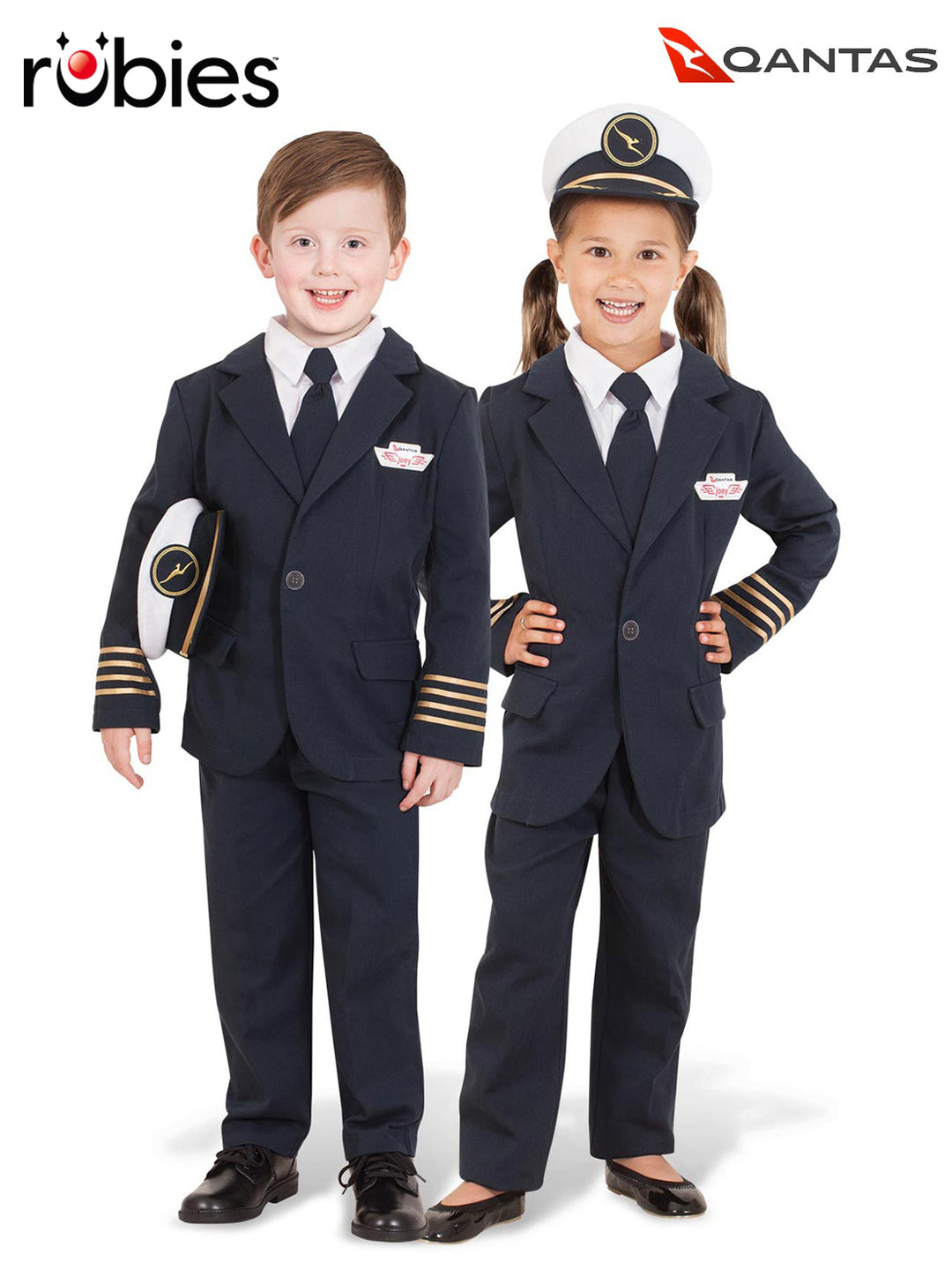 QANTAS CAPTAIN’S UNIFORM, CHILD - Little Shop of Horrors Costumery & Pop-Culture Emporium - 16 Bennetts Rd Mornington Melbourne - Melbourne's Most Iconic Costume Shop
