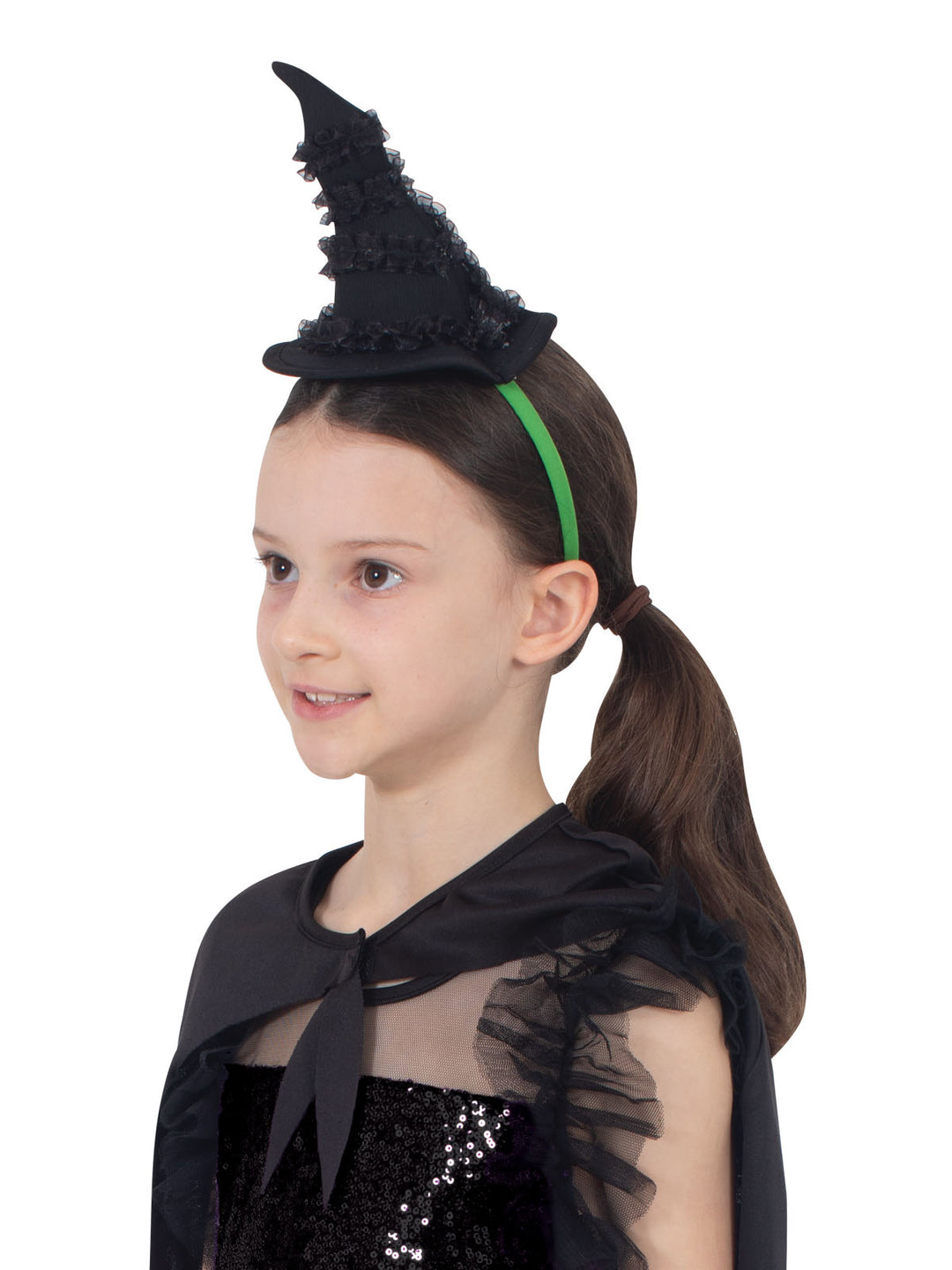 WICKED – ELPHABA HAT ON HEADBAND – ONE SIZE