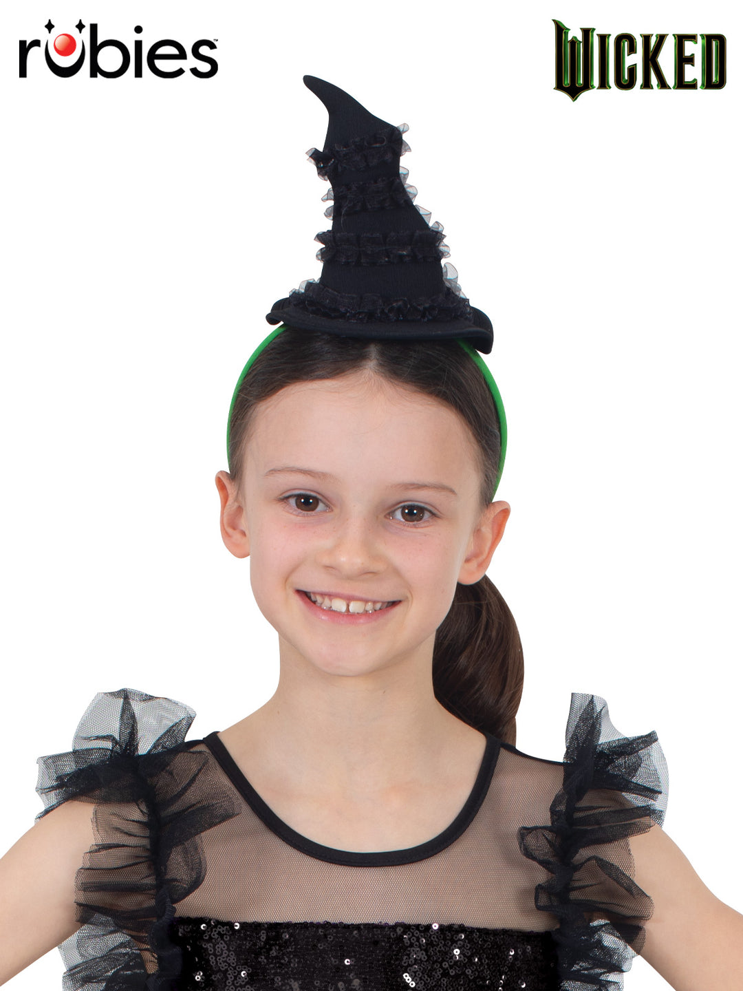 WICKED – ELPHABA HAT ON HEADBAND – ONE SIZE