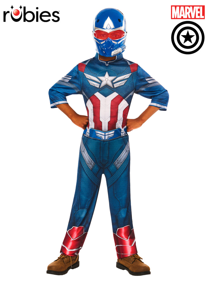 CAPTAIN AMERICA BRAVE NEW WORLD COSTUME, CHILD - Little Shop of Horrors Costumery & Pop-Culture Emporium - 16 Bennetts Rd Mornington Melbourne - Melbourne's Most Iconic Costume Shop