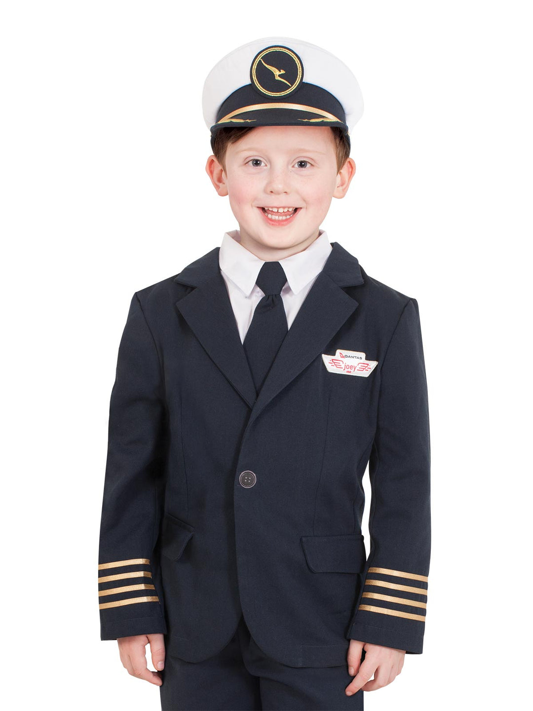 QANTAS PILOT’S HAT – CHILD - Little Shop of Horrors Costumery & Pop-Culture Emporium - 16 Bennetts Rd Mornington Melbourne - Melbourne's Most Iconic Costume Shop