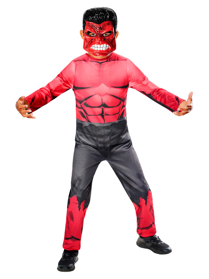RED HULK COSTUME, CHILD - Little Shop of Horrors Costumery & Pop-Culture Emporium - 16 Bennetts Rd Mornington Melbourne - Melbourne's Most Iconic Costume Shop