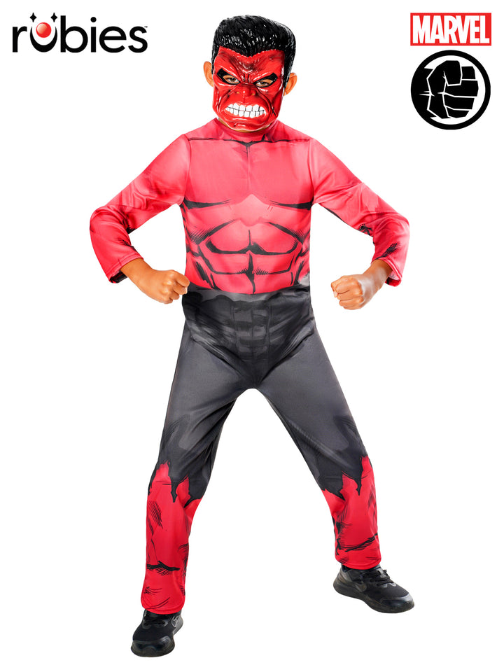 RED HULK COSTUME, CHILD - Little Shop of Horrors Costumery & Pop-Culture Emporium - 16 Bennetts Rd Mornington Melbourne - Melbourne's Most Iconic Costume Shop