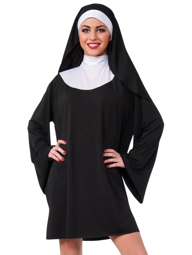 SEXY NUN CLASSIC COSTUME, ADULT - Little Shop of Horrors Costumery & Pop-Culture Emporium - 16 Bennetts Rd Mornington Melbourne - Melbourne's Most Iconic Costume Shop