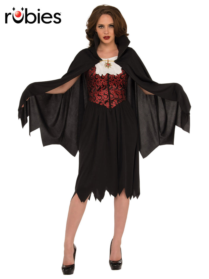 LADY VAMPIRE COSTUME, ADULT - Little Shop of Horrors Costumery & Pop-Culture Emporium - 16 Bennetts Rd Mornington Melbourne - Melbourne's Most Iconic Costume Shop