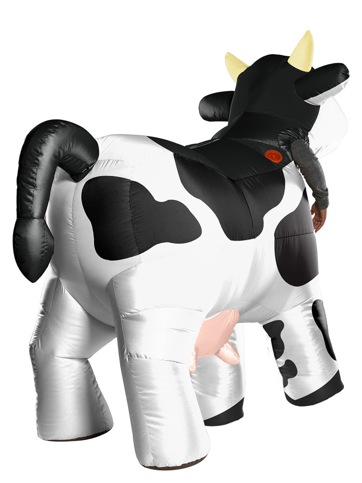 MOO MOO THE INFLATABLE COW COSTUME, ADULT - Little Shop of Horrors Costumery & Pop-Culture Emporium - 16 Bennetts Rd Mornington Melbourne - Melbourne's Most Iconic Costume Shop