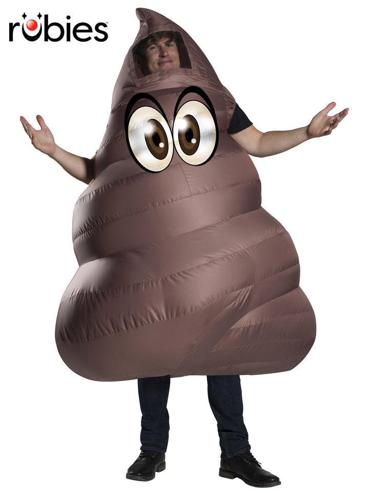 POOP INFLATABLE COSTUME, ADULT - Little Shop of Horrors Costumery & Pop-Culture Emporium - 16 Bennetts Rd Mornington Melbourne - Melbourne's Most Iconic Costume Shop