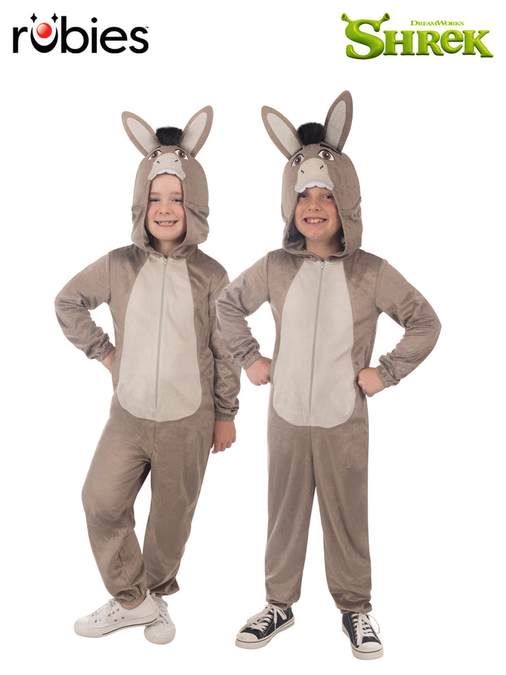 SHREK DONKEY ONESIE COSTUME, CHILD