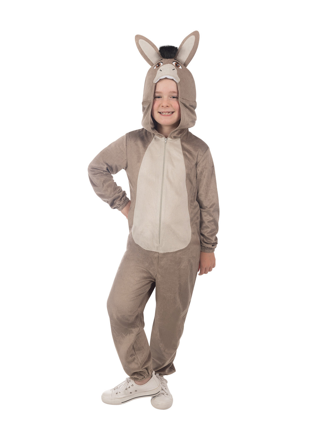 SHREK DONKEY ONESIE COSTUME, CHILD