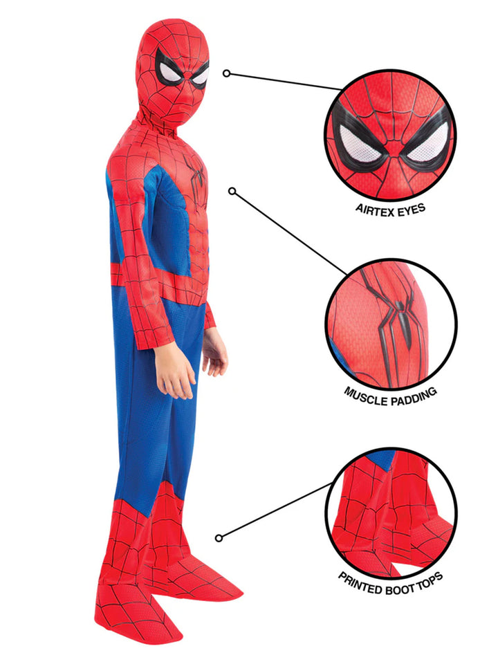 SPIDER-MAN DELUXE BRAND NEW DAY COSTUME, CHILD - Little Shop of Horrors Costumery & Pop-Culture Emporium - 16 Bennetts Rd Mornington Melbourne - Melbourne's Most Iconic Costume Shop