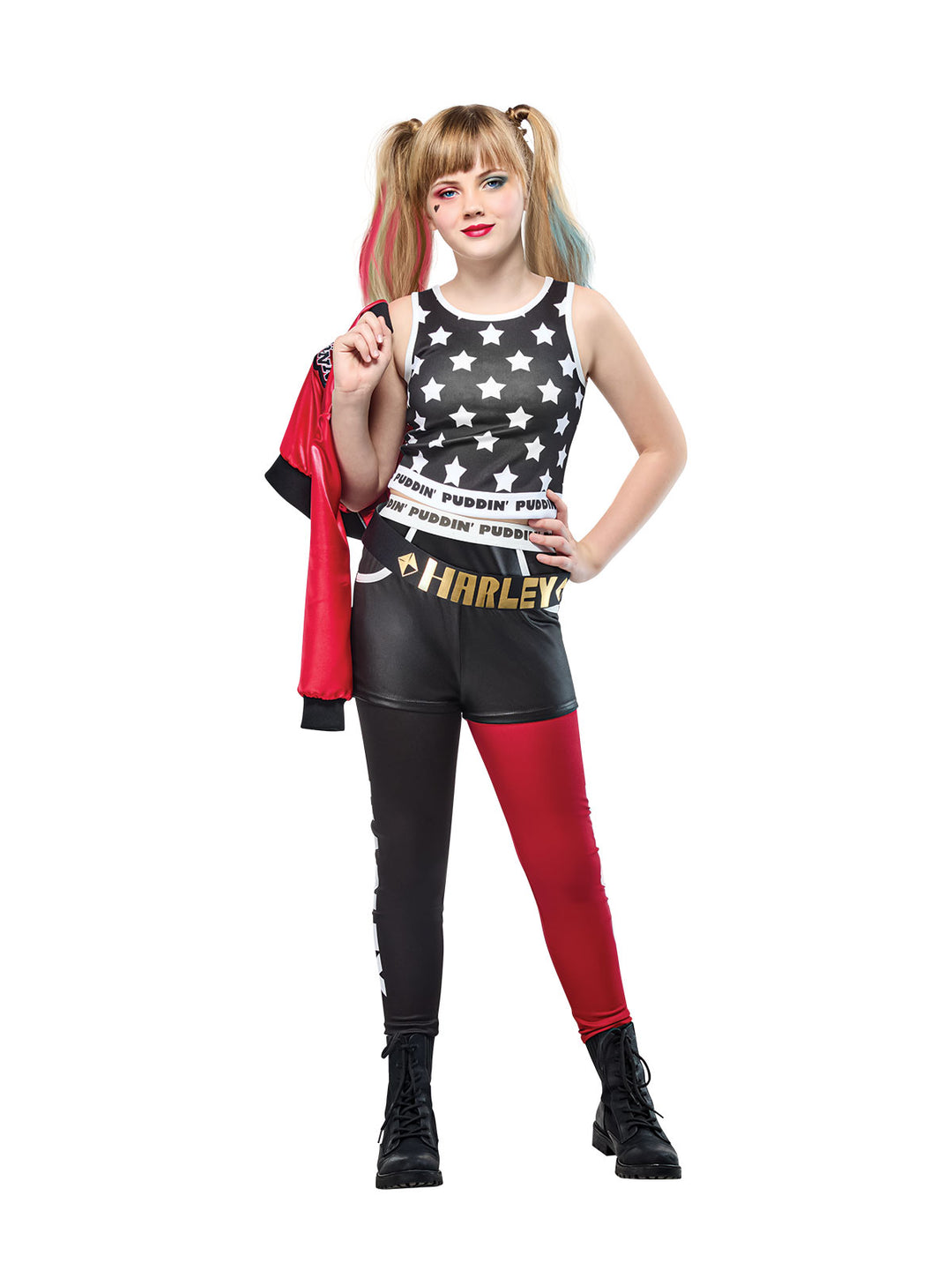 HARLEY QUINN DELUXE COSTUME, CHILD - Little Shop of Horrors Costumery & Pop-Culture Emporium - 16 Bennetts Rd Mornington Melbourne - Melbourne's Most Iconic Costume Shop