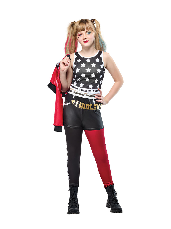 HARLEY QUINN DELUXE COSTUME, CHILD - Little Shop of Horrors Costumery & Pop-Culture Emporium - 16 Bennetts Rd Mornington Melbourne - Melbourne's Most Iconic Costume Shop