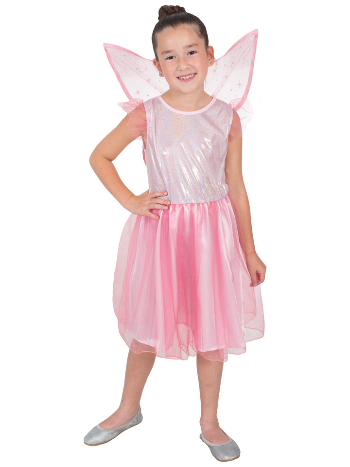 FAIRY PRETTY IN PINK COSTUME, CHILD - Little Shop of Horrors Costumery & Pop-Culture Emporium - 16 Bennetts Rd Mornington Melbourne - Melbourne's Most Iconic Costume Shop