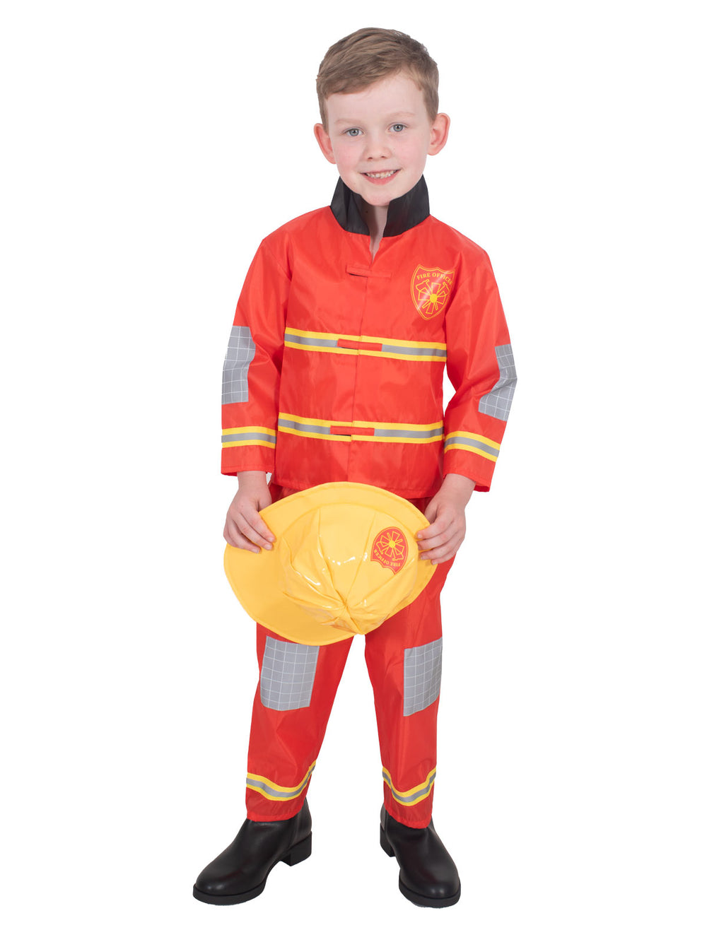 FIREMAN COSTUME, CHILD - Little Shop of Horrors Costumery & Pop-Culture Emporium - 16 Bennetts Rd Mornington Melbourne - Melbourne's Most Iconic Costume Shop