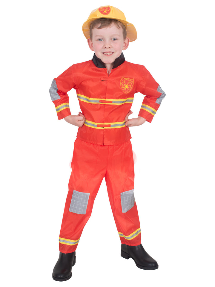 FIREMAN COSTUME, CHILD - Little Shop of Horrors Costumery & Pop-Culture Emporium - 16 Bennetts Rd Mornington Melbourne - Melbourne's Most Iconic Costume Shop