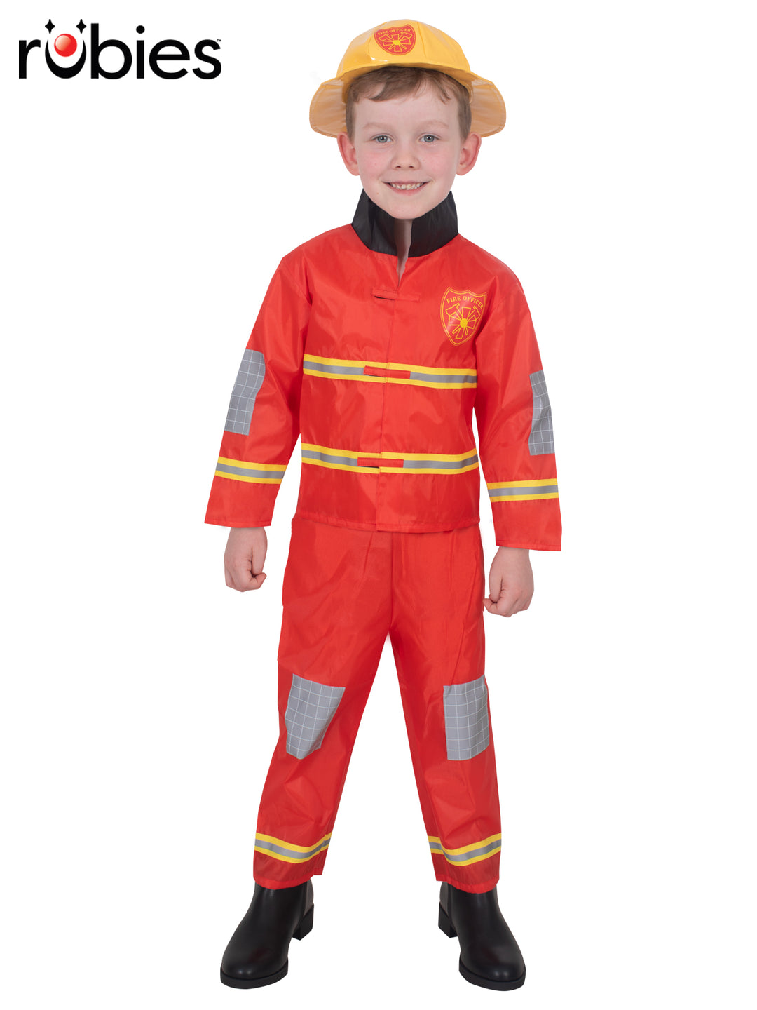 FIREMAN COSTUME, CHILD - Little Shop of Horrors Costumery & Pop-Culture Emporium - 16 Bennetts Rd Mornington Melbourne - Melbourne's Most Iconic Costume Shop