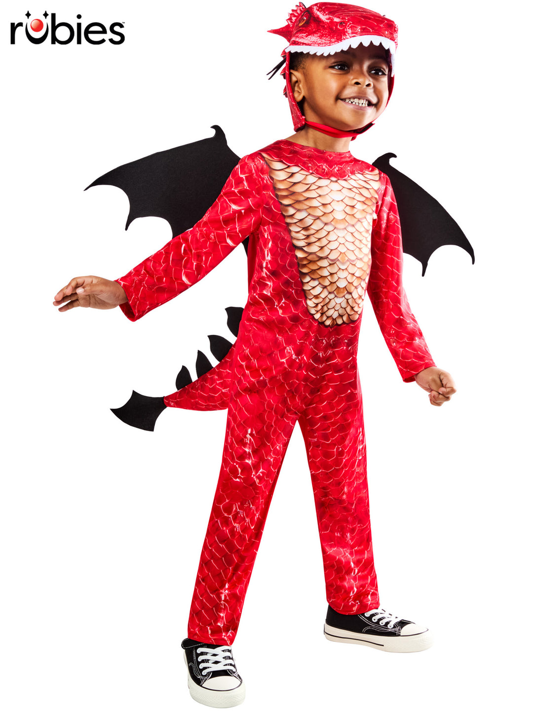 RED DRAGON COSTUME, CHILD - Little Shop of Horrors Costumery & Pop-Culture Emporium - 16 Bennetts Rd Mornington Melbourne - Melbourne's Most Iconic Costume Shop