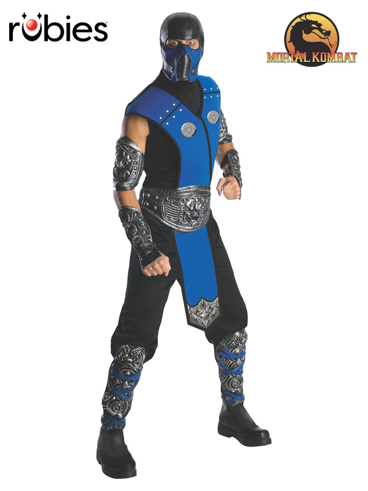 MORTAL KOMBAT SUB-ZERO COSTUME, ADULT - Little Shop of Horrors Costumery & Pop-Culture Emporium - 16 Bennetts Rd Mornington Melbourne - Melbourne's Most Iconic Costume Shop