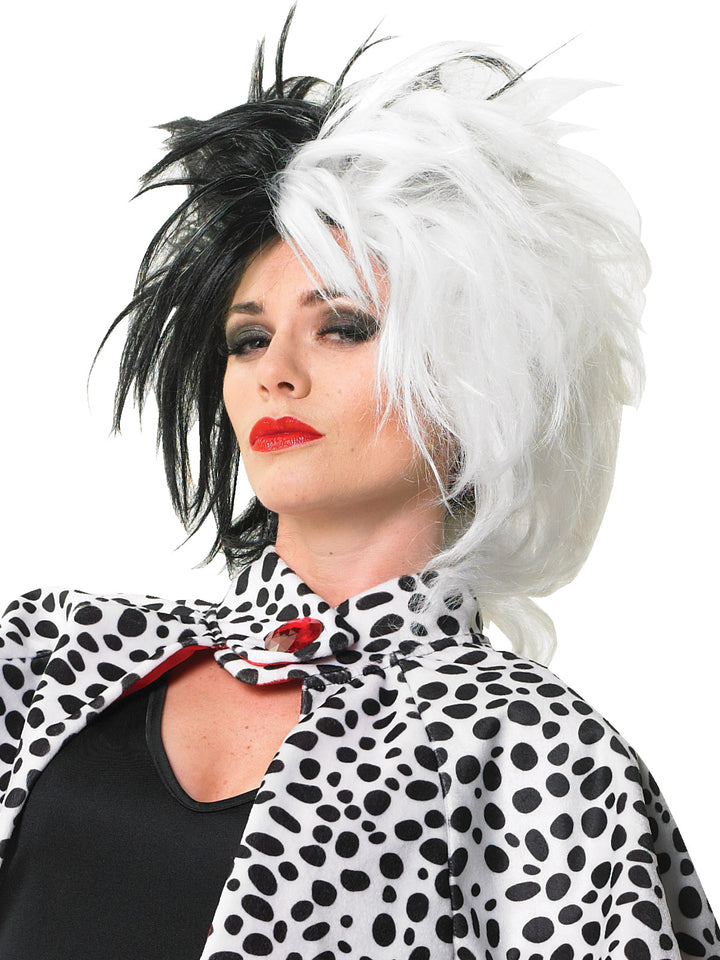 CRUELLA DE VIL DELUXE COSTUME, ADULT - Little Shop of Horrors