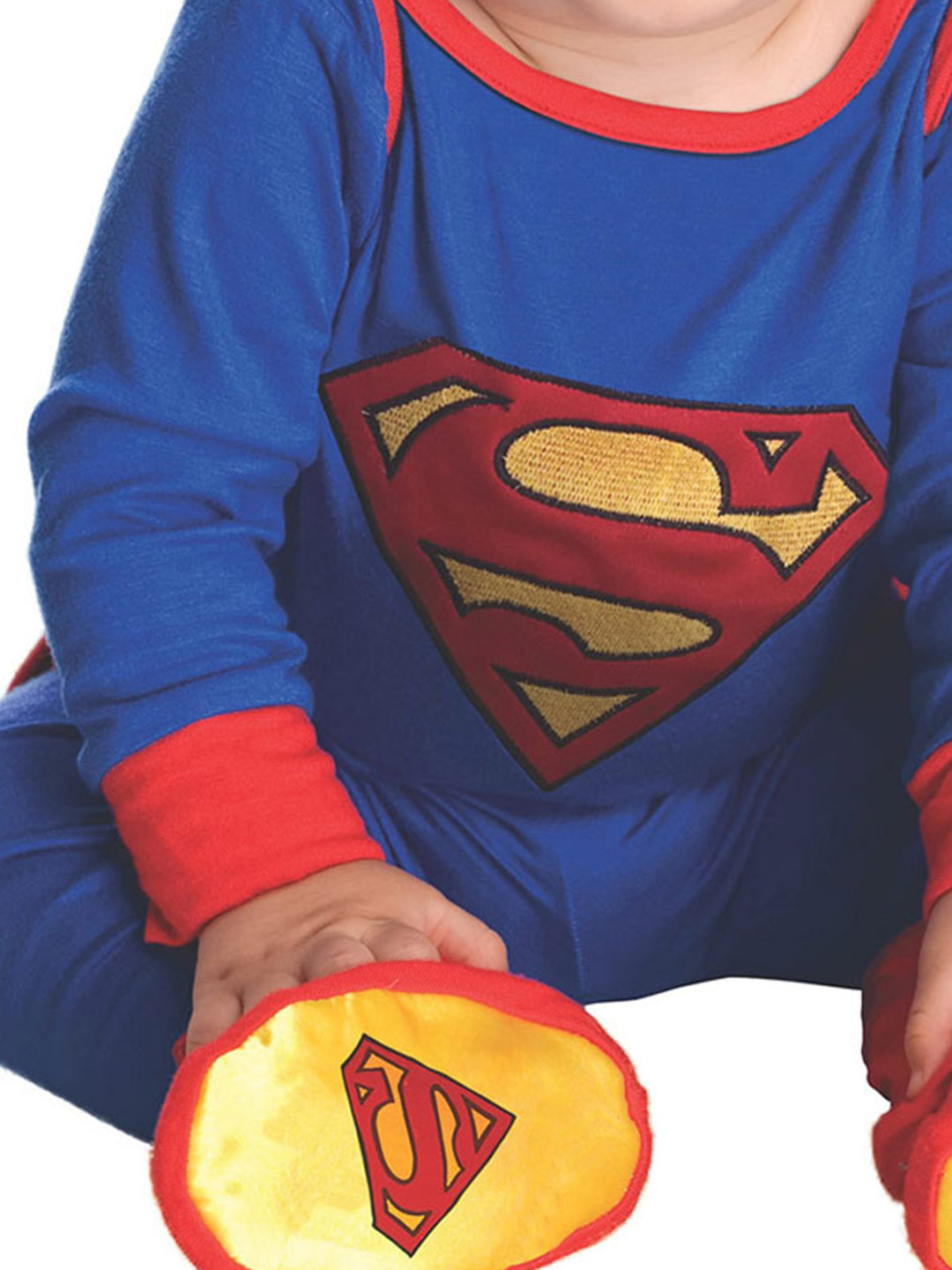 SUPERMAN ONESIE, CHILD - Little Shop of Horrors Costumery & Pop-Culture Emporium - 16 Bennetts Rd Mornington Melbourne - Melbourne's Most Iconic Costume Shop