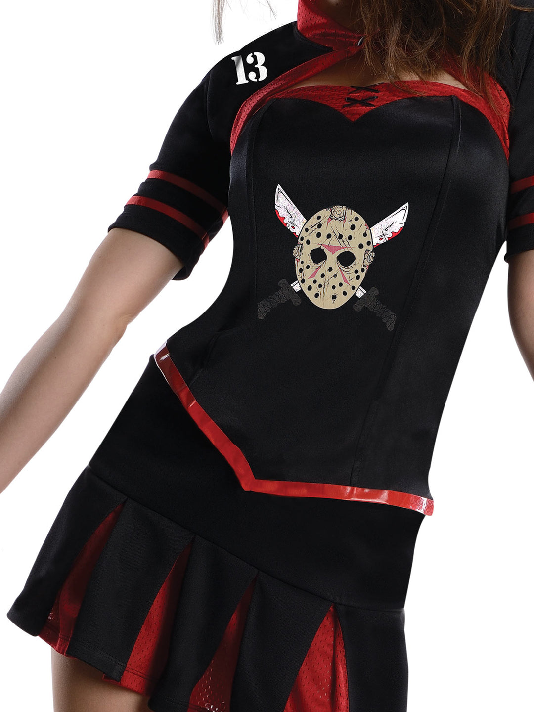 JASON CHEERLEADER SECRET WISHES CORSET COSTUME, ADULT - Little Shop of Horrors