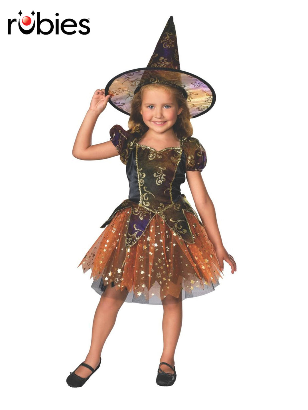 ELEGANT WITCH COSTUME, CHILD - Little Shop of Horrors Costumery & Pop-Culture Emporium - 16 Bennetts Rd Mornington Melbourne - Melbourne's Most Iconic Costume Shop