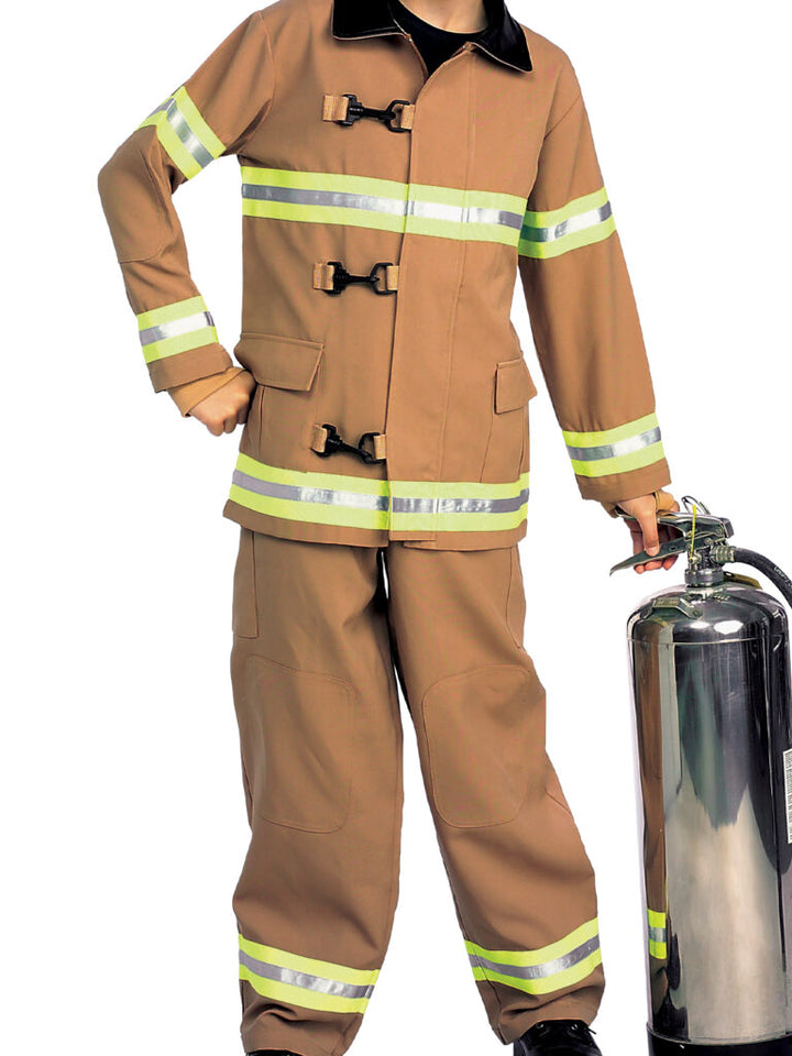 FIRE FIGHTER DELUXE COSTUME, CHILD - Little Shop of Horrors Costumery & Pop-Culture Emporium - 16 Bennetts Rd Mornington Melbourne - Melbourne's Most Iconic Costume Shop