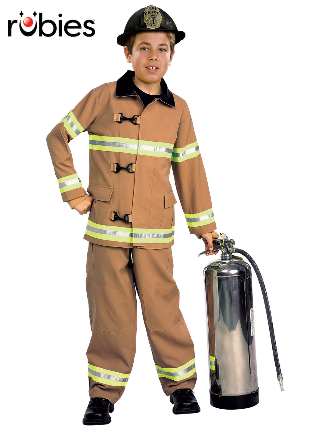 FIRE FIGHTER DELUXE COSTUME, CHILD - Little Shop of Horrors Costumery & Pop-Culture Emporium - 16 Bennetts Rd Mornington Melbourne - Melbourne's Most Iconic Costume Shop