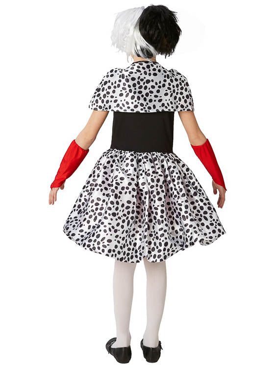 CRUELLA DE VIL DELUXE COSTUME, CHILD - Little Shop of Horrors