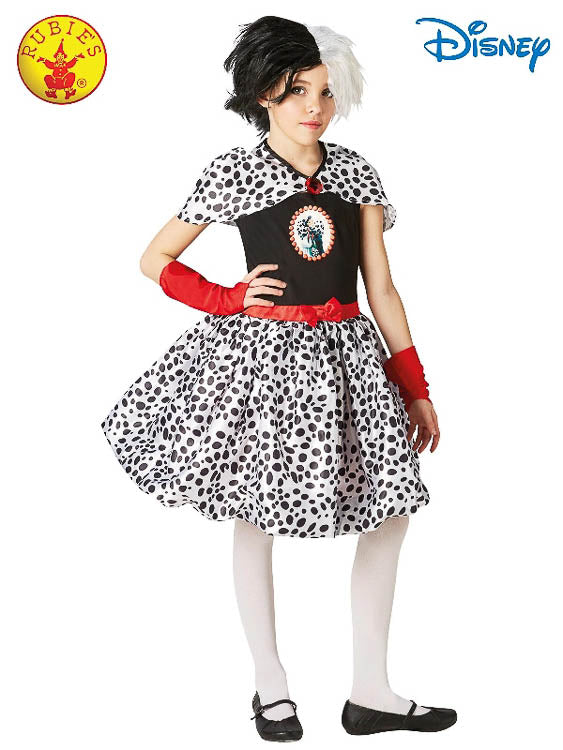 CRUELLA DE VIL DELUXE COSTUME, CHILD - Little Shop of Horrors