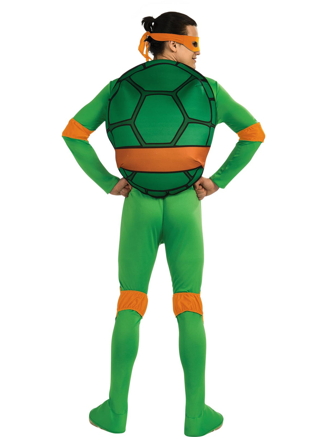 TMNT MICHELANGELO COSTUME, ADULT - Little Shop of Horrors Costumery & Pop-Culture Emporium - 16 Bennetts Rd Mornington Melbourne - Melbourne's Most Iconic Costume Shop