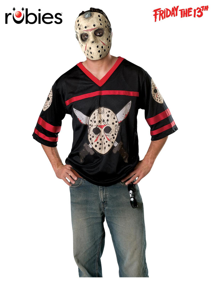 JASON HOCKEY JERSEY & MASK, ADULT