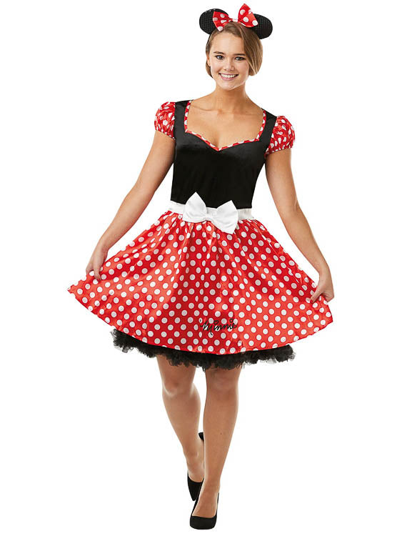 MINNIE MOUSE SASSY COSTUME, ADULT - Little Shop of Horrors