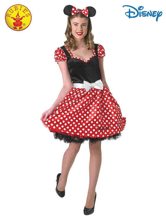 MINNIE MOUSE SASSY COSTUME, ADULT - Little Shop of Horrors