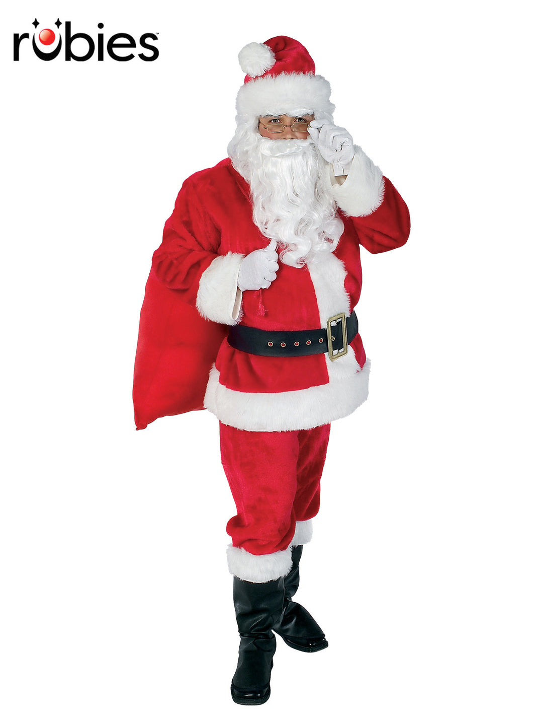 SANTA SUIT 12 PIECE COSTUME SET, ADULT - Little Shop of Horrors Costumery & Pop-Culture Emporium - 16 Bennetts Rd Mornington Melbourne - Melbourne's Most Iconic Costume Shop