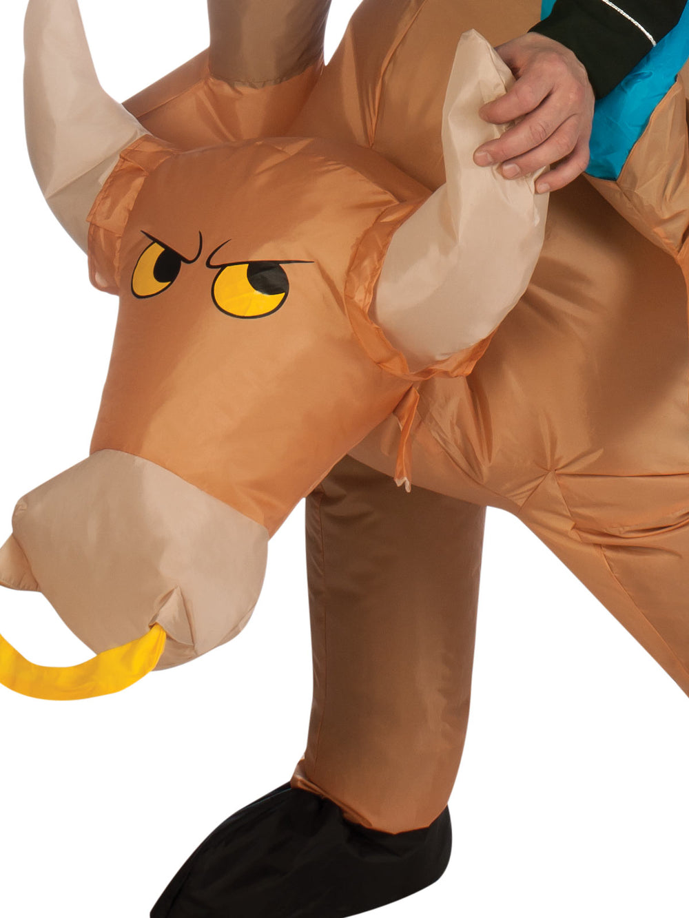BULL RIDER INFLATABLE COSTUME, ADULT - Little Shop of Horrors Costumery & Pop-Culture Emporium - 16 Bennetts Rd Mornington Melbourne - Melbourne's Most Iconic Costume Shop