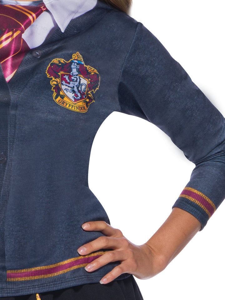 GRYFFINDOR COSTUME TOP, ADULT - Little Shop of Horrors