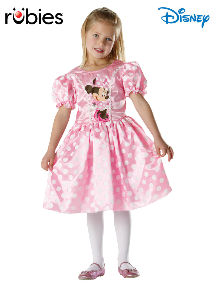 MINNIE MOUSE CLASSIC PINK COSTUME, CHILD - Little Shop of Horrors Costumery & Pop-Culture Emporium - 16 Bennetts Rd Mornington Melbourne - Melbourne's Most Iconic Costume Shop