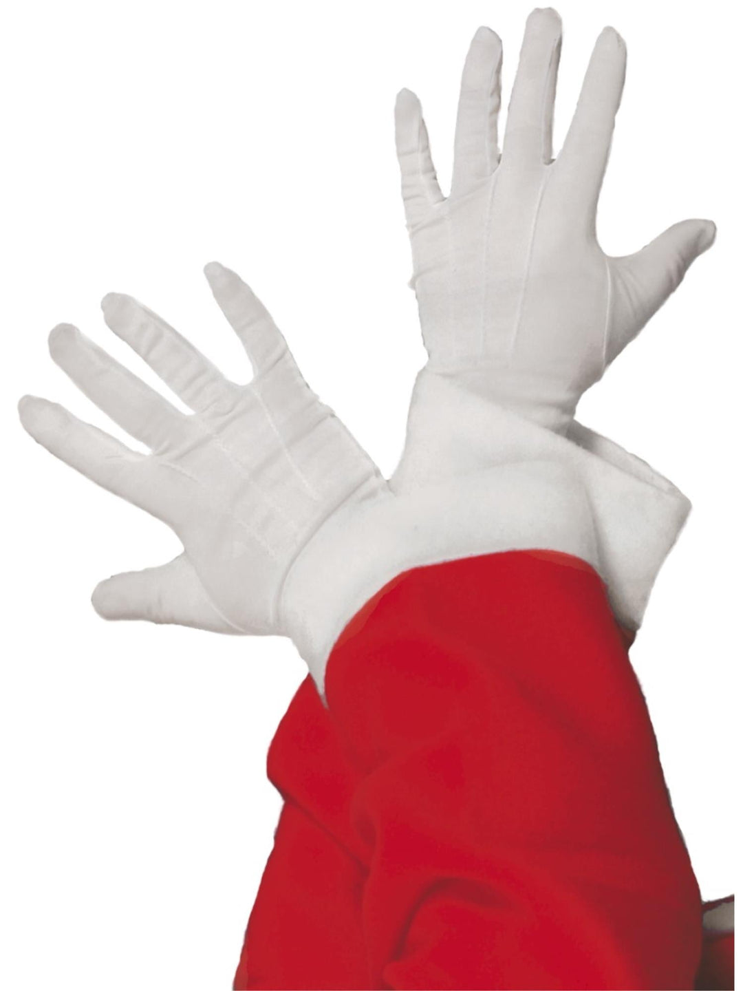 SANTA GLOVES – WHITE, ADULT - Little Shop of Horrors Costumery & Pop-Culture Emporium - 16 Bennetts Rd Mornington Melbourne - Melbourne's Most Iconic Costume Shop