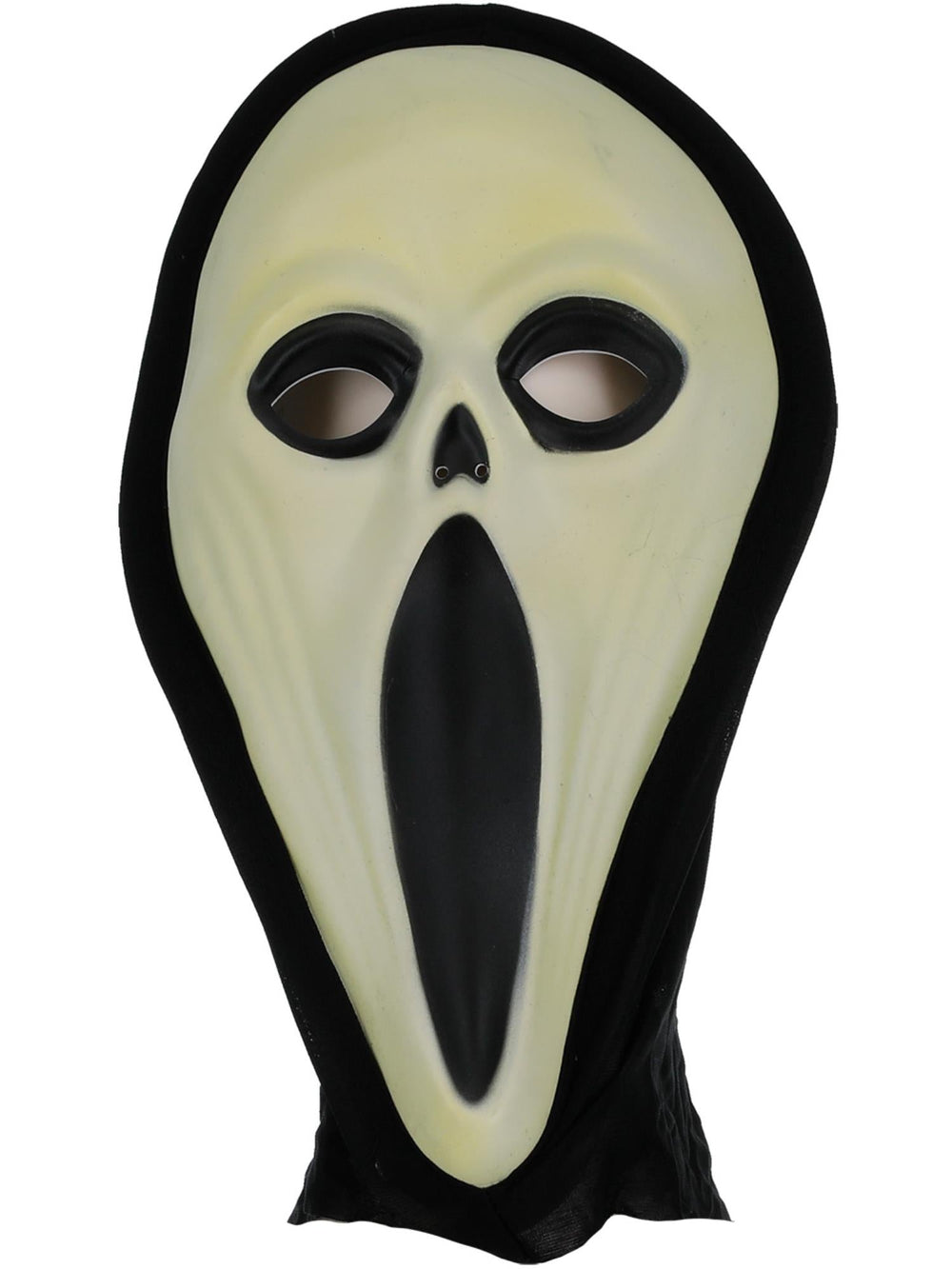 SCREAMER GLOW IN THE DARK MASK, ADULT - Little Shop of Horrors Costumery & Pop-Culture Emporium - 16 Bennetts Rd Mornington Melbourne - Melbourne's Most Iconic Costume Shop