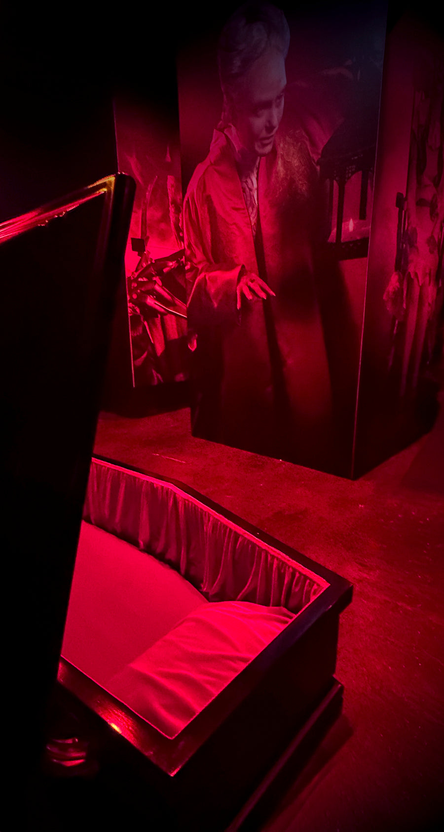 Visit Nightmare Alley.. Melbourne's ONLY year round Halloween Horror Shopping Walk-through!  Jump scares, a serial killers kitchen, Animatronics, full size electric chair and more! Only at Little Shop of Horrors Costumery and Pop-Culture Emporium, 16 Bennetts Rd Mornington Victoria. 10 Minutes from Frankston and an easy drive down Peninsula Link from Melbourne. Worth visiting from all over Victoria!! The best Halloween Experience in Melbourne!