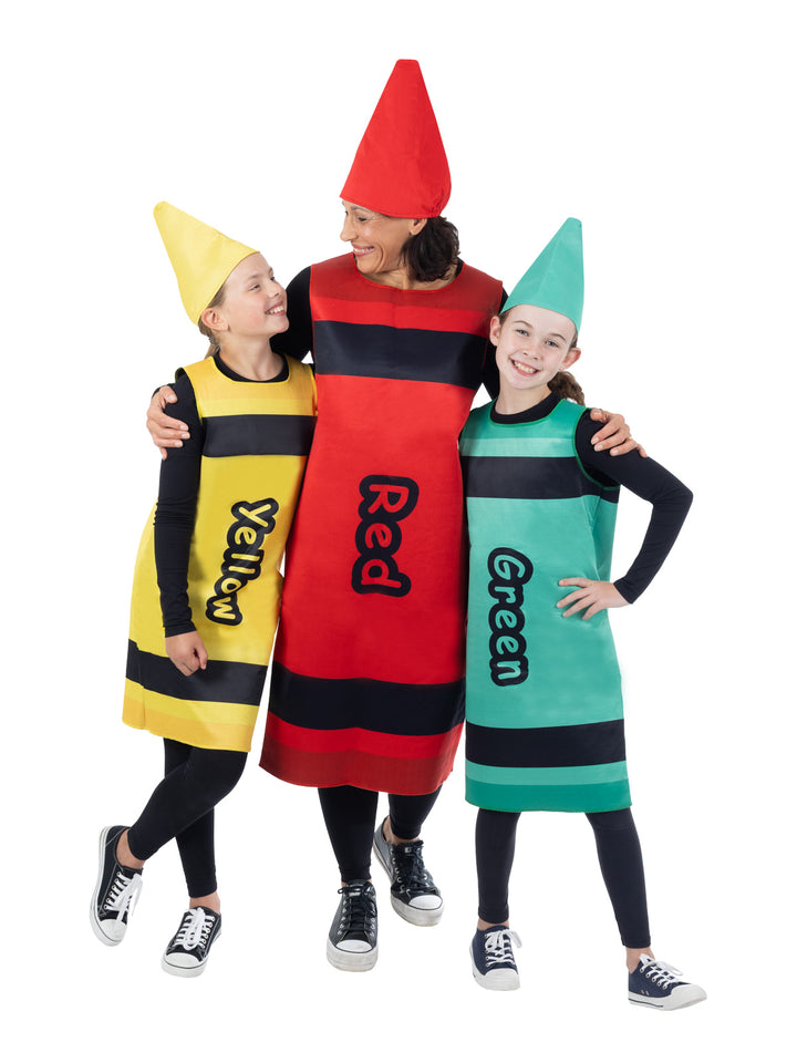 CRAYON ADULT TABARD COSTUME – ONE SIZE