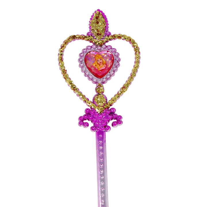 Disney Princess Aurora Gem & Glitter Heart Wand