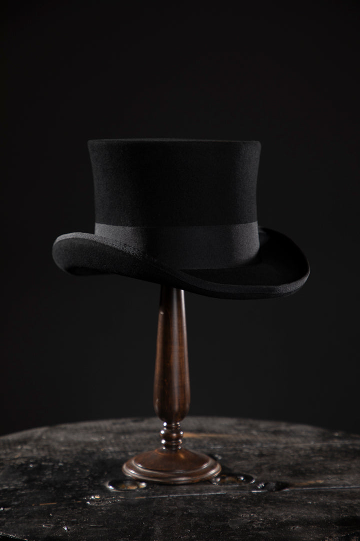 Wool Felt Top Hat - Deluxe, high quality hats for men and women. Our collection of hats including wool felt top hats, fedoras, bowlers, caps, fedoras, trilbys, cloches and more are a wonderful addition to a 1920s Gangster or Gatsby costume, or the perfect fashion accessory. Shop online, or visit our Mornington hat store to see all that we have to offer. 