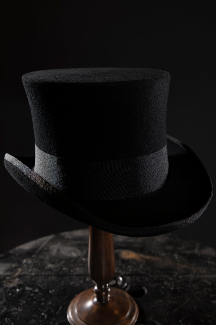 Wool Felt Top Hat - Deluxe, high quality hats for men and women. Our collection of hats including wool felt top hats, fedoras, bowlers, caps, fedoras, trilbys, cloches and more are a wonderful addition to a 1920s Gangster or Gatsby costume, or the perfect fashion accessory. Shop online, or visit our Mornington hat store to see all that we have to offer. 