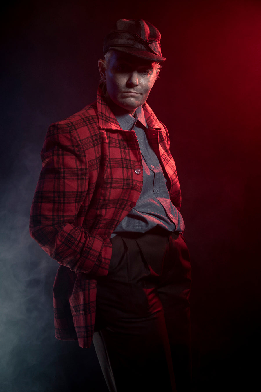 Ed Gein Serial Killer True Crime Costume Hire Makeup and Photography, Little Shop of Horrors Costumery Mornington Melbourne