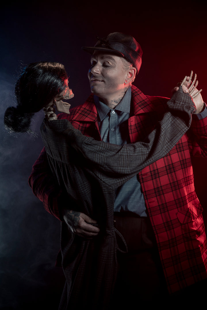 Ed Gein Serial Killer True Crime Costume Hire Makeup and Photography, Little Shop of Horrors Costumery Mornington Melbourne